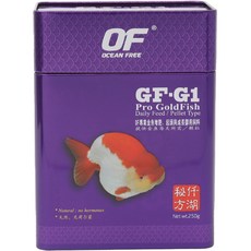 오션프리 프로 골드 금어 사료 GF-G1, 250g, 1개