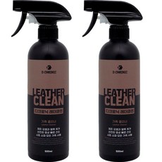 D CHRONIC LeatherClean 皮革清潔劑, 500ml, 2個