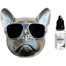 엠퓨처 차량용 불독 방향제 오로라 + 오일 15ml + 클립 3cm + 오일솜 세트, 1세트, 에어프릴프레쉬