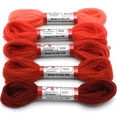 Joy Cross Stitch Appleton Woolsa 5 件套, 1套, 501A, 502, 503, 504, 505