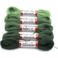 Joy Cross Stitch Appleton Woolsa 5 件套, 1套, 403, 404, 405, 406, 407