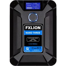 FXLION 나노 원
 에프엑스라이온 나노쓰리 V마운트 대용량 배터리 150Wh / 10A 1개