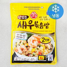 오뚜기 맛있는 새우 볶음밥 2인분 (냉동), 450g, 1개