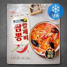 푸드어셈블 짬뽕 칼제비 밀키트 2인분 (냉동), 760g, 1개