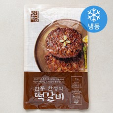 전통 한정식 떡갈비 10개입 (냉동), 1kg, 1개