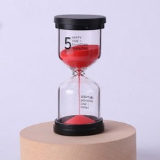 Evero Simple Basic Color 5 分鐘沙漏, 紅色