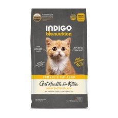 인디고 특허 유산균 면역 앤 키튼 고양이 사료, 1개, 2kg
