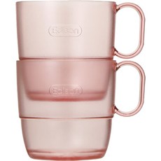 에디슨 유아용 에코젠 컵, 핑크, 2개