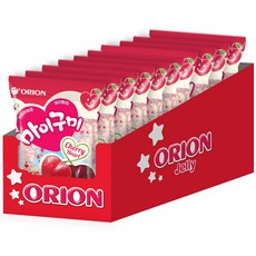 마이구미 오리온 체리 하트, 66g, 10개