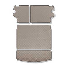 지엠지모터스 토레스 전용 차박매트 퀼팅 풀세트, 코튼베이지, 쌍용 토레스 T7 (상단 분리형)