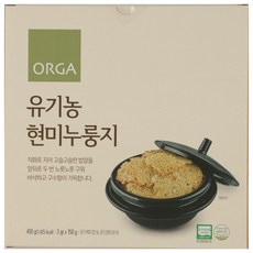 올가홀푸드 유기농 현미 누룽지 3p, 450g, 1개