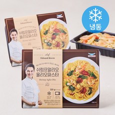 한우물 쉬림프알리오올리오 파스타 (냉동), 320g, 3개