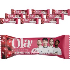 올가니카 올라 파이버바 크랜베리 캐슈, 35g, 10개