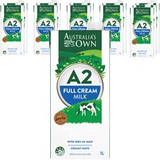 오스트렐리아스 A2 우유, 1L, 12개