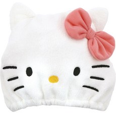 滑板少年TOC11立體角色超細纖維乾髮毛巾, Hello Kitty, 1個
