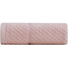 플러스잇 라인 디자인 도톰 수건 80g 면사, 핑크, 1개