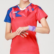 LI-NING 李寧羽球 女款大理石紋襯衫