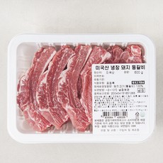 견우푸드 미국산 돼지 등갈비 (냉장), 600g, 1개