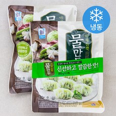 대림선 야채듬뿍 물만두 (냉동), 300g, 2개 - 베베쿡만두