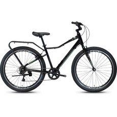 알톤스포츠 2023 하이브리드 자전거 지피7 미조립 박스배송, 블랙, 176cm