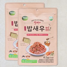 바다소리 별미레 고풍미 밥새우, 41.5g, 2봉