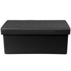 리버폭스 팰리세이드 7인승 2열 수납용 보조의자 트렁크 정리함, 블랙