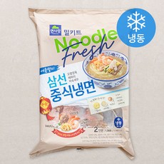 면사랑 삼선 중식냉면 2인분 (냉동), 1068g, 1개