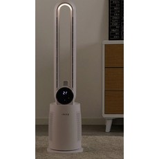 이노크아든 날개없는 타워형 무드등 리모컨 선풍기 IA-NF1000, 1개 - 이미지 6