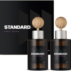메이튼 스탠다드M 차량용 디퓨저 방향제 100ml 본품, 에어프릴 프레시, 2개