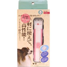 Marukan Companion Animal 大功率簡易理髮器 DC-381, 粉色+白色, 1個