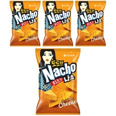 오리온 도도한 나쵸 치즈맛, 92g, 4개