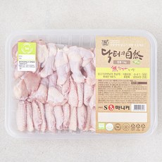 마니커 무항생제 인증 닭터의자연 닭윙 닭봉 (냉장), 1kg,