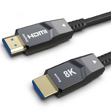 컴스 8K60Hz HDMI 2.1 AOC 리피터 광케이블 CB186, 1개, 20m