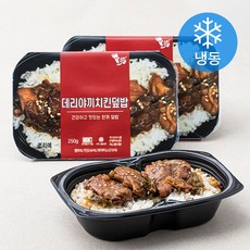 건강한 데리야끼 치킨 간편 덮밥 (냉동), 250g, 3팩