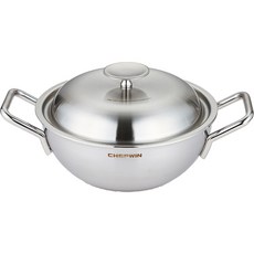 쉐프윈 커퍼코어 22cm 양수웍 316STS, 1개