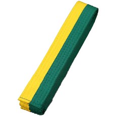 My Link跆拳道腰帶腰帶, 黃綠色, 1入