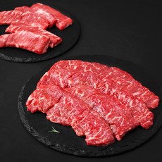 푸드랩플러스 미국산 살치살 구이용 300g + 갈비살 구이용 300g 콤보팩 세트 (냉장), 1세트