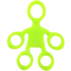 손가락 악력기 인간형 2.9KG, 연두
