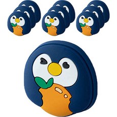 코코마트 동물마그넷 방 현관문 꾸미기 펭귄 10p, 네이비