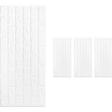 일상공감 따뜻하폼 부착형 벽지 4p, 2세트 (4개입), 4개