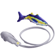 Butupet 貓跳貓薄荷魚玩具, 鯖魚, 1個