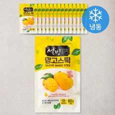 설빙 망고스틱 (냉동), 60g, 15개