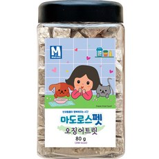 마도로스펫 반려동물 트릿, 오징어, 80g, 1개