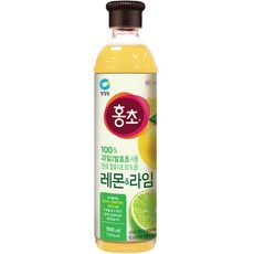 청정원 홍초 레몬&라임, 900ml, 1개