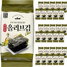 정담김 올리브김 도시락김, 5g, 48개