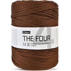 리네아 니뜨 더포 뜨개실 150g, 17브라운, 1개 17 브라운, 1개