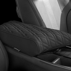 EV6 전용 튜닝 콘솔 팔걸이 쿠션, 블랙, 1개