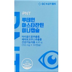 GC녹십자웰빙 PNT 루테인 아스타잔틴 155mg 30캡슐, 30정, 1개