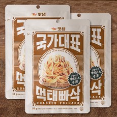 맛샘 국가대표 먹태빠삭, 50g, 3봉