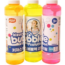 미리네스 키저스 버블 리필액 500ml, 혼합색상, 3개